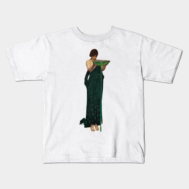 INSPIRATION John William Waterhouse Kids T-Shirt by AbstractArt14